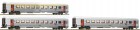 64035 Roco Set of 3 Express train Passenger cars